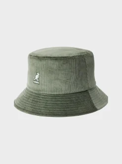 KANGOL Cappelli|Cappelli<CAPPELLO CORD BUCKET UNISEX Verde
