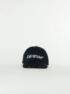 OFF-WHITE Cappelli<CAPPELLO DRILL LOGO Bianco, Nero