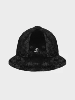 KANGOL Cappelli|Cappelli<CAPPELLO FAUX FUR CASUAL Nero