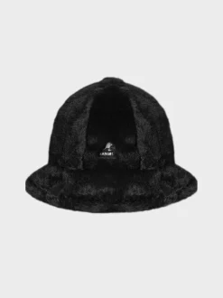 KANGOL Cappelli|Cappelli<CAPPELLO FAUX FUR CASUAL Nero