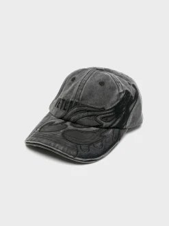 VETEMENTS. Cappelli|Cappelli<CAPPELLO FLAME LOGO UNISEX Grigio
