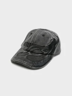 VETEMENTS. Cappelli|Cappelli<CAPPELLO FLAME LOGO UNISEX Grigio