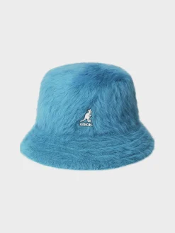 KANGOL. Cappelli|Cappelli<CAPPELLO FURGORA BUCKET UNISEX Azzurro, Bianco