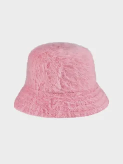 KANGOL. Cappelli|Cappelli<CAPPELLO FURGORA BUCKET UNISEX Bianco, Rosa