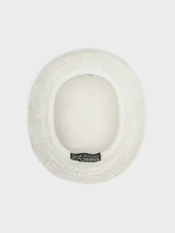 KANGOL. Cappelli|Cappelli<CAPPELLO FURGORA BUCKET UNISEX Bianco, Nero