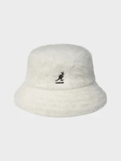KANGOL. Cappelli|Cappelli<CAPPELLO FURGORA BUCKET UNISEX Bianco, Nero