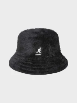 KANGOL. Cappelli|Cappelli<CAPPELLO FURGORA BUCKET UNISEX Bianco, Nero