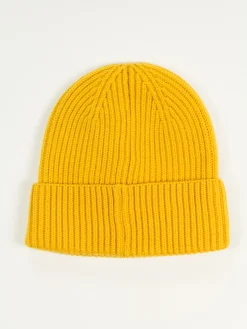 DRÔLE DE MONSIEUR Cappelli<CAPPELLO IN MAGLIA CON RISVOLTO Giallo