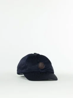 MONCLER Cappelli<CAPPELLO MONOGRAM PRINTED ALL OVER Blu