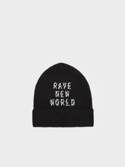 44 LABEL GROUP Cappelli<CAPPELLO RAVE BEANIE Nero