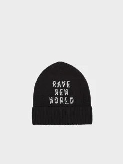 44 LABEL GROUP Cappelli<CAPPELLO RAVE BEANIE Nero