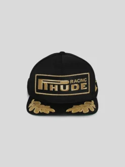 RHUDE Cappelli<CAPPELLO 1ST PLACE Giallo, Nero