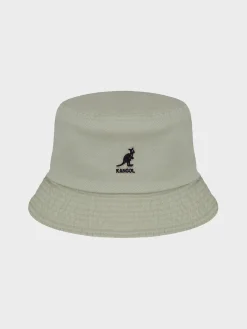KANGOL. Cappelli|Cappelli<CAPPELLO WASHED BUCKET UNISEX Verde