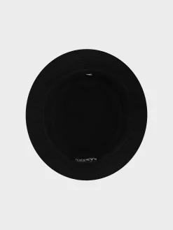KANGOL. Cappelli|Cappelli<CAPPELLO WASHED BUCKET UNISEX Bianco, Nero