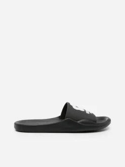 KENZO Sandali<CIABATTA POOL SLIDE Bianco, Nero