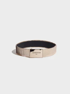 ALEXANDRE VAUTHIER Cinture<CINTURA METAL SCALE Giallo, Rosa