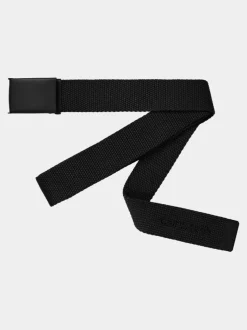 CARHARTT WIP Cinture|Cinture<CINTURA SCRIPT TONAL UNISEX Nero