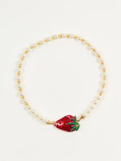 ALESSANDRA RICH Collane<COLLANA FRAGOLA Giallo, Nero, Rosso
