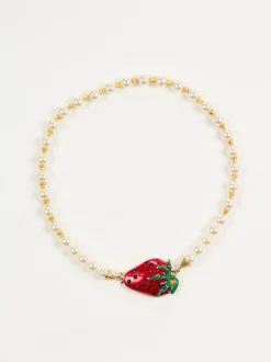 ALESSANDRA RICH Collane<COLLANA FRAGOLA Giallo, Nero, Rosso