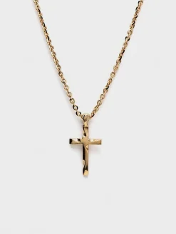 EMANUELE BICOCCHI Collane<COLLANA JESUS PENDANT GOLD PLATED Giallo