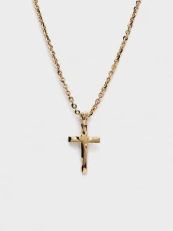 EMANUELE BICOCCHI Collane<COLLANA JESUS PENDANT GOLD PLATED Giallo