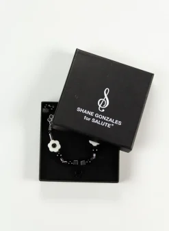 SALUTE-EVAE Collane<COLLANA SHANE GONZALES MUSIC Nero
