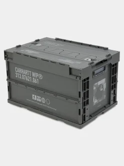 CARHARTT WIP Accessori Decorativi<CONTAINER PIEGHEVOLE TOUR Bianco, Grigio