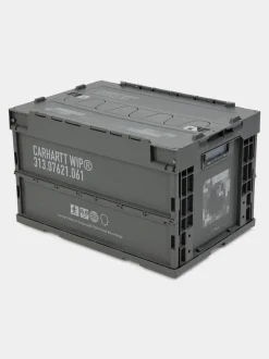 CARHARTT WIP Accessori Decorativi<CONTAINER PIEGHEVOLE TOUR Bianco, Grigio