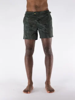 TOM FORD Costumi Da Bagno<COSTUME CAMO Marrone, Nero, Verde