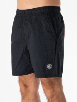 STONE ISLAND Costumi Da Bagno<COSTUME GARMENT DYED Nero