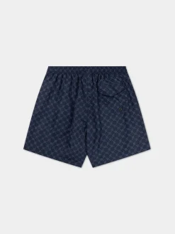 DAILY PAPER Costumi Da Bagno<COSTUME MARITIME LOGO Blu