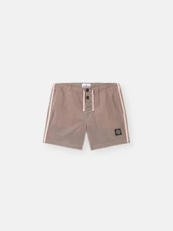 STONE ISLAND Costumi Da Bagno<COSTUME NYLON METAL IN ECONYL Bianco, Nero, Rosa