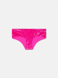 VERSACE Costumi Da Bagno<COSTUME SWIM SLIP VELLUTO ALDABRA Rosa