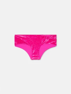VERSACE Costumi Da Bagno<COSTUME SWIM SLIP VELLUTO ALDABRA Rosa