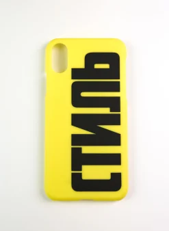 Articoli E Accessori Hi-Tech<COVER CTNMB IPHONE COVER XS Giallo, Nero