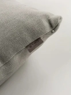 ETRO HOME ACCESSORY Complementi D'Arredo|Cuscini E Plaid<CUSCINO CON LOGO RICAMATO Grigio