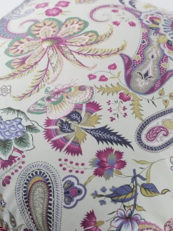 ETRO HOME ACCESSORY Complementi D'Arredo|Cuscini E Plaid<CUSCINO IN COTONE CON STAMPA PAISLEY Multicolor