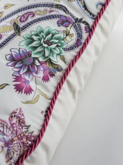 ETRO HOME ACCESSORY Complementi D'Arredo|Cuscini E Plaid<CUSCINO IN COTONE CON STAMPA PAISLEY Multicolor