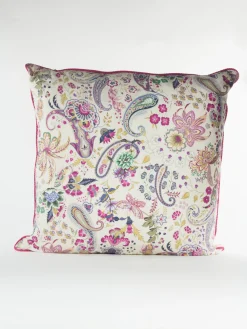 ETRO HOME ACCESSORY Accessori Decorativi|Complementi D'Arredo<CUSCINO PAISLEY Bianco, Giallo, Rosa, Verde, Viola