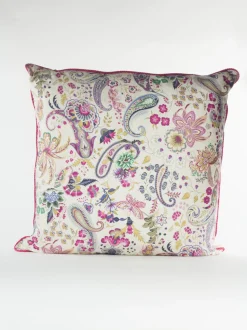 ETRO HOME ACCESSORY Accessori Decorativi|Complementi D'Arredo<CUSCINO PAISLEY Bianco, Giallo, Rosa, Verde, Viola