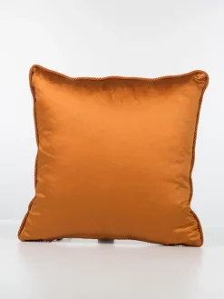 ETRO HOME ACCESSORY Complementi D'Arredo|Cuscini E Plaid<CUSCINO RICAMATO CORDONE Arancione