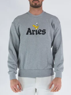 ARIES Felpe<FELPA AYE DUCK Grigio