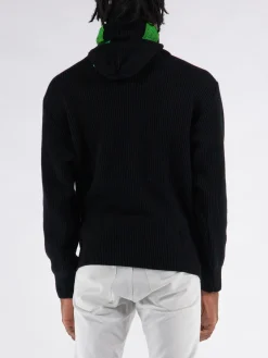 ARIES Felpe<FELPA BALACLAVA Nero