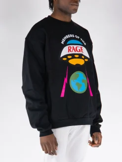 MEMBERS OF THE RAGE Felpe<FELPA BIG LOGO Nero