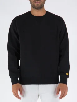 CARHARTT WIP Felpe<FELPA CHASE Giallo, Nero