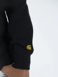 CARHARTT WIP Felpe<FELPA CHASE Giallo, Nero