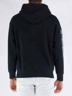 ARIES Felpe<FELPA COLUMN HOODIE Bianco, Nero