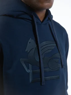 ETRO Felpe<FELPA CON CAPPUCCIO Blu