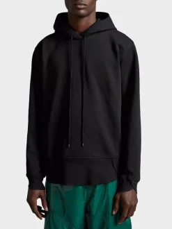MONCLER GENIUS ALICIA KEYS Felpe<FELPA CON CAPPUCCIO Nero