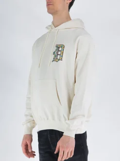 DROLE DE MONSIEUR Felpe<FELPA CON CAPPUCCIO Bianco